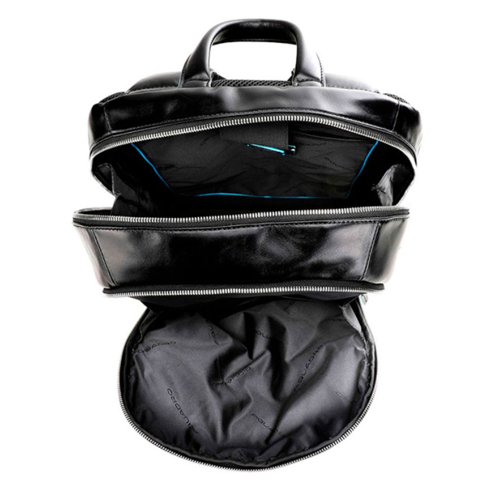 Рюкзак Piquadro Blue Square черный из натуральной кожи (CA4762B2/N) 1