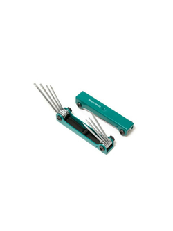 Набор ключей TORX складной 8пр.(T5H-T10H, T15H, T20H c отверстием) RockForce##Rock FORCE RF-5087TF