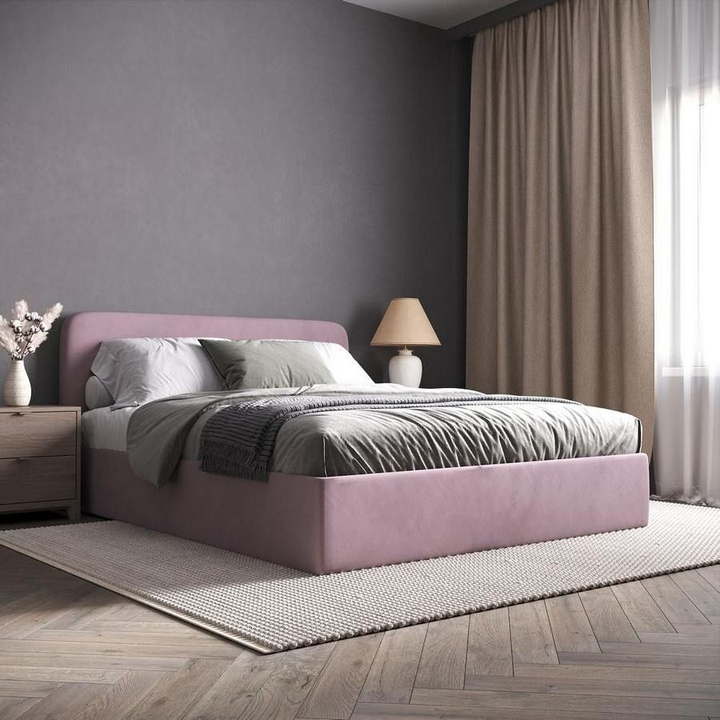 Двуспальная кровать с настилом Абстракт, 160х200