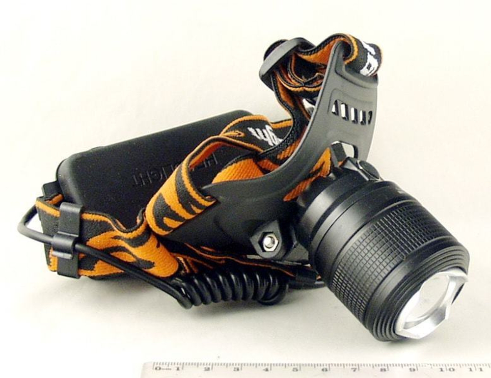 Фонарь кит  ZOOM YYC НАЛОБНЫЙ 2199-2L желтый
