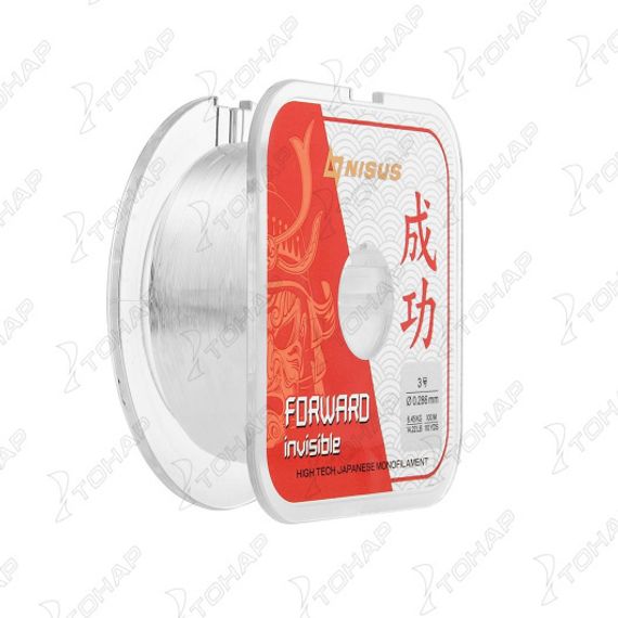 Леска FORWARD Invisible 0,286mm/100m Nylon (N-FI-0286-100) Nisus