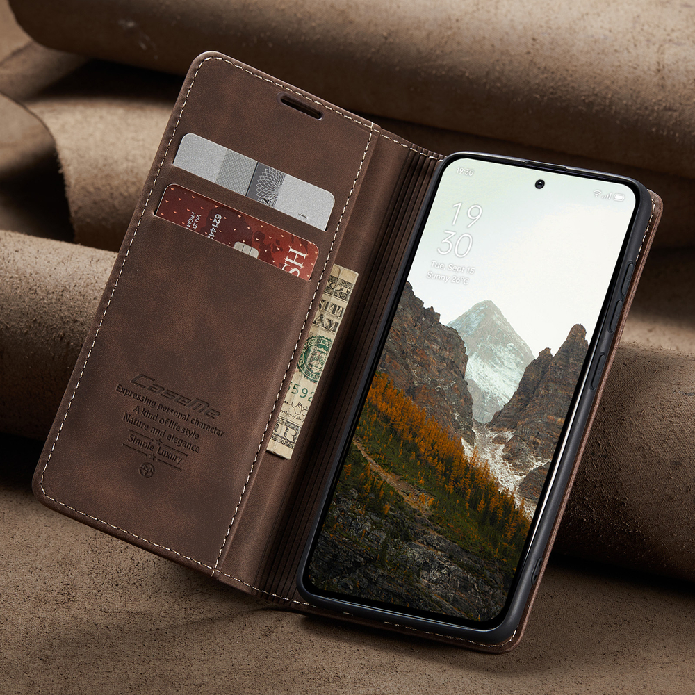Чехол-книжка CaseMe Matte OPPO Reno 13 global