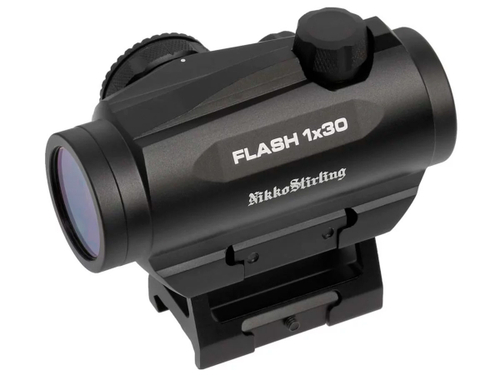 Прицел Nikko Stirling Flash 1x30, 3 МOA, на Weaver (NRD30H)