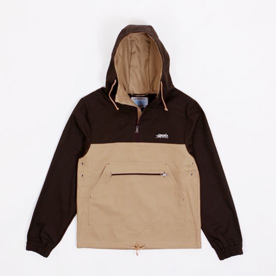 Анорак ANTEATER Cotton Combo Beige/Brown