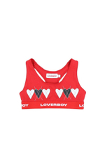 CHARLES JEFFREY LOVERBOY ТОП БЕЛЫЙ + КРАСНЫЙ