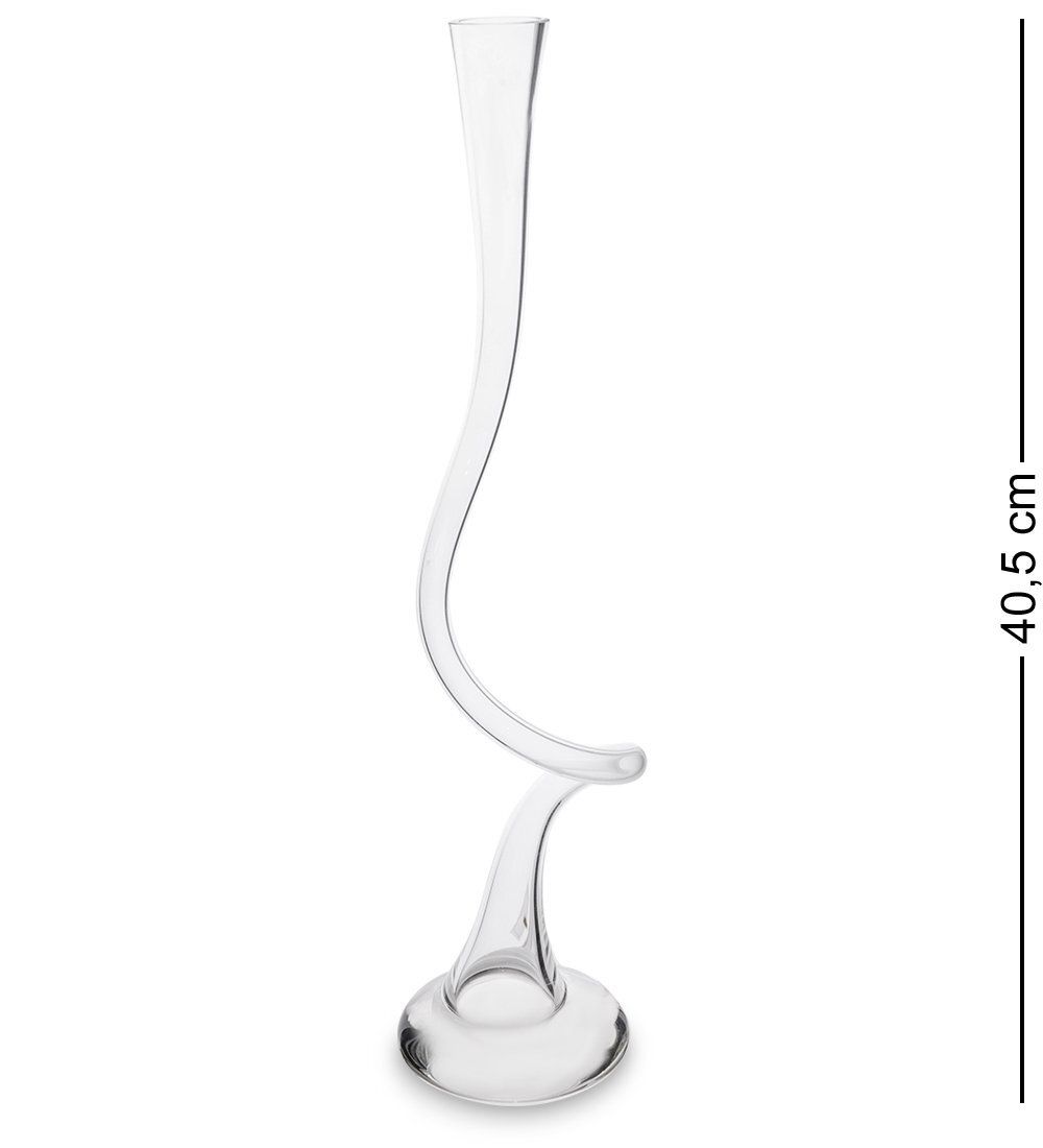 Neman NM-3483 Ваза-подсвечник стеклянная 40,5 см (Неман)