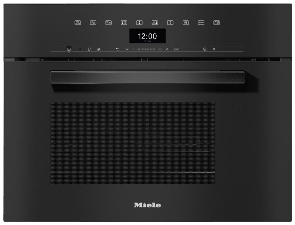 Встраиваемая пароварка с СВЧ Miele DGM7440 OBSW