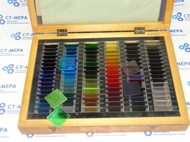 Наборы оптических цветных стекол