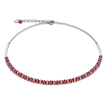 Колье Coeur de Lion 4858/10-0300 цвет красный, розовый