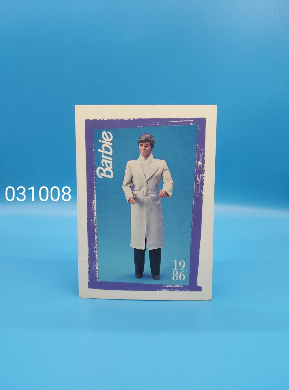 Аксессуар винтажная карточка Барби 90х 031008