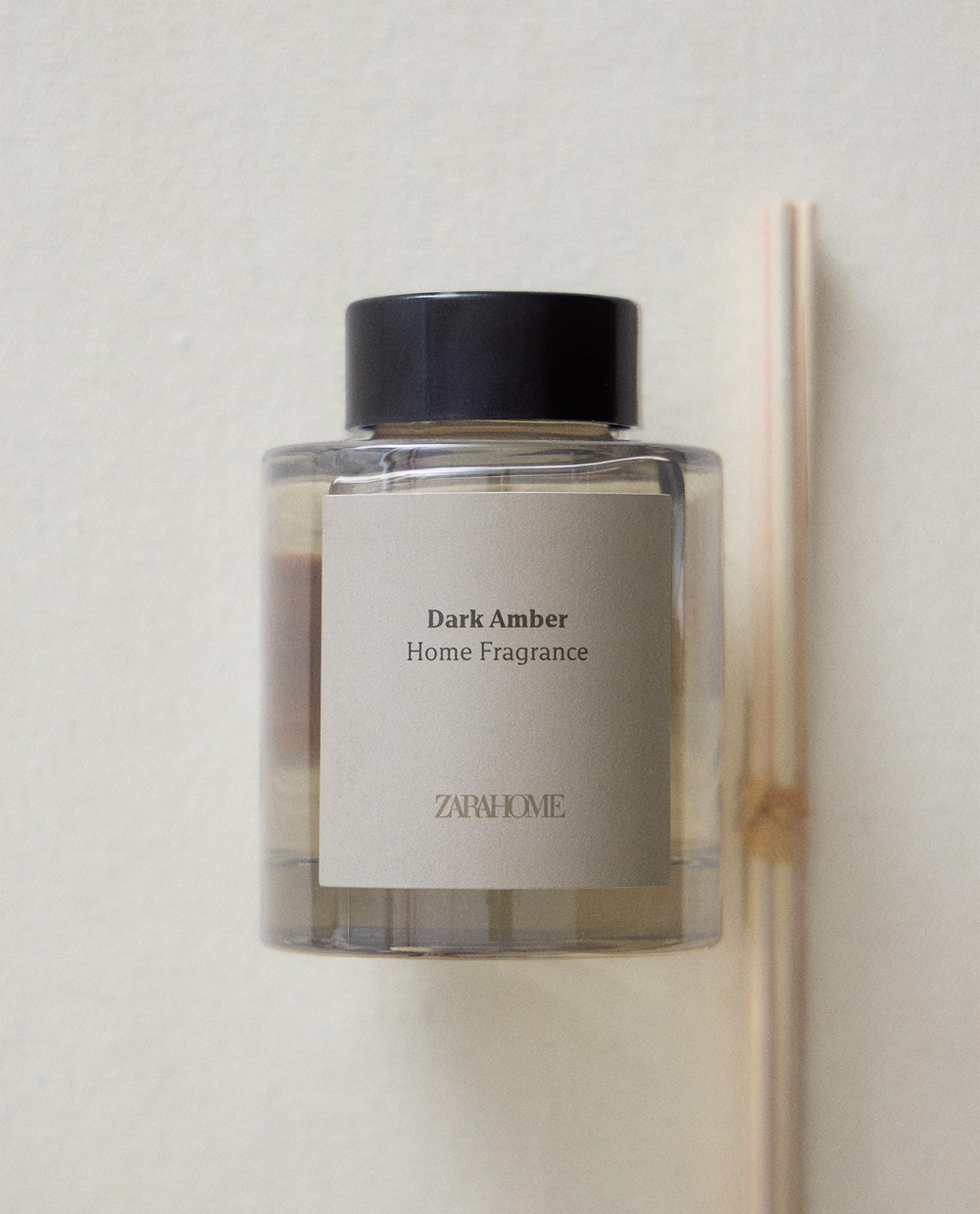 Zara Home Ароматический диффузор с палочками Dark Amber, 100 мл, аромат для дома