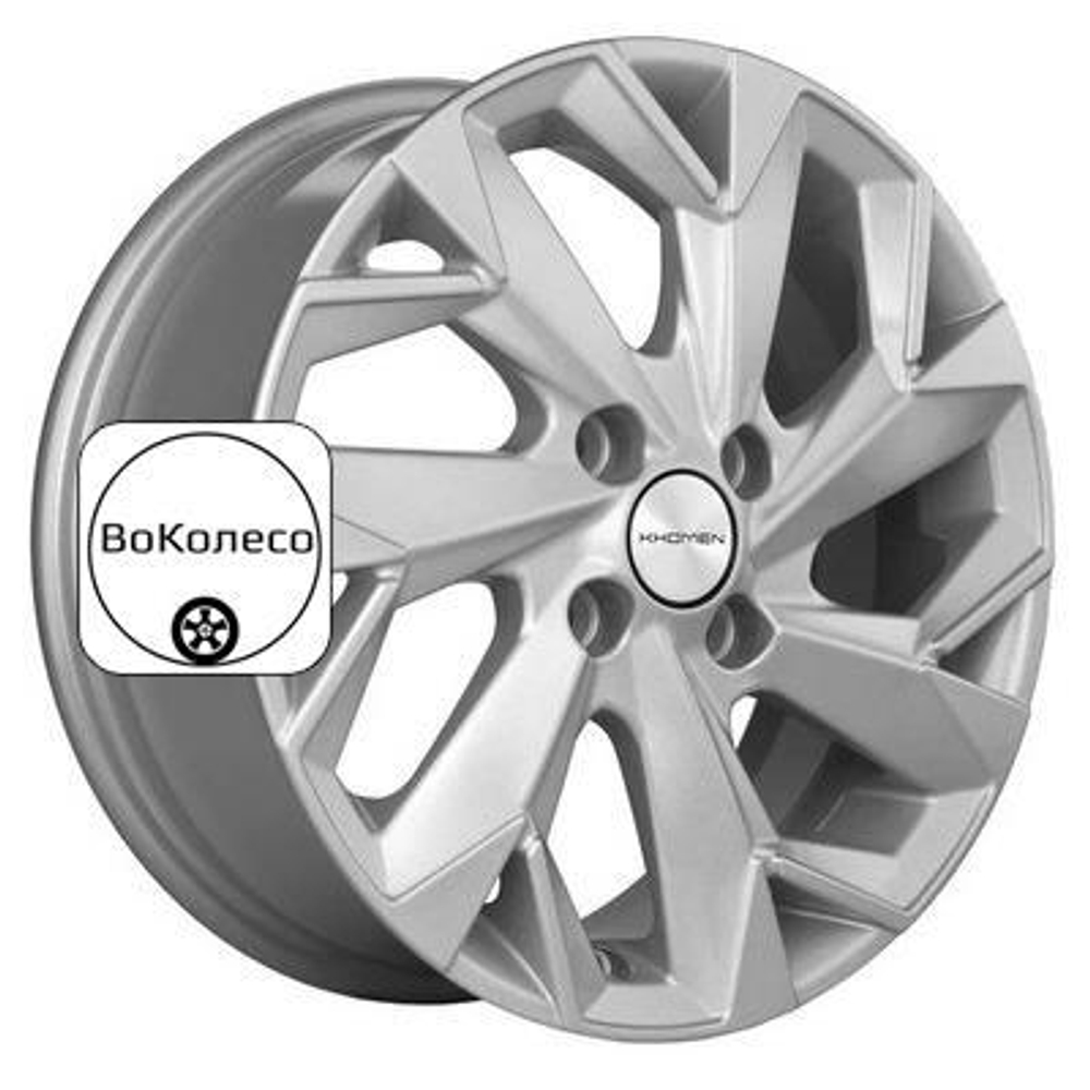5,5x14/4x100 ET43 D60,1 KHW1402 (Toyota Corolla) F-Silver Khomen Wheels