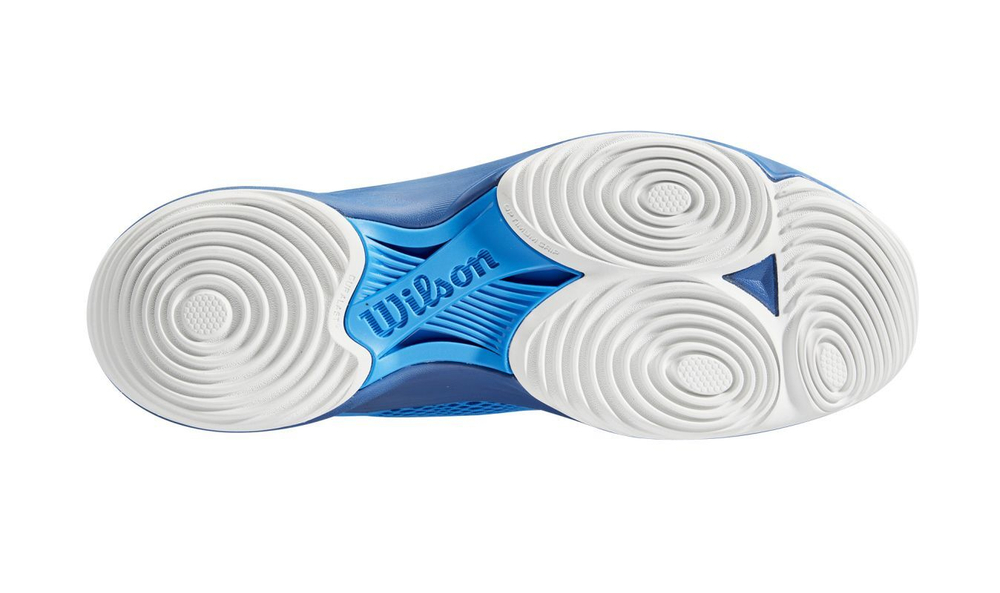Мужские кроссовки для Падел Wilson Hurakn 2.0 - french blue/deja vu blue/white