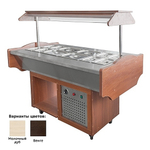 Стол шведский ПищТех СОЭП-ШС молочный дуб