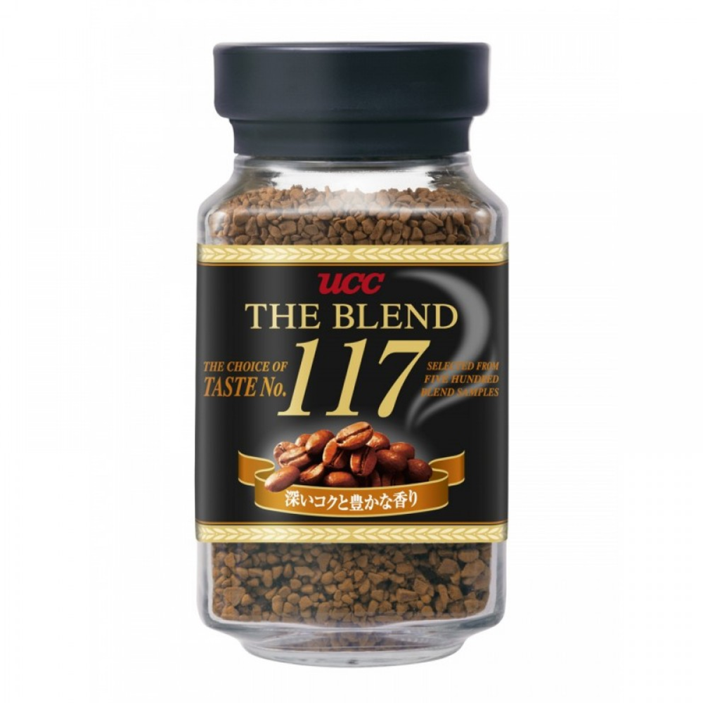 Кофе растворимый UCC The Blend 117, 90 г, стеклянная банка