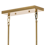 815183 Люстра CROCO 8х40W E14 ЛАТУНЬ