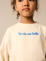 Толстовка и брюки в комплекте для девочки Next E61-409, Кремовый, Синий