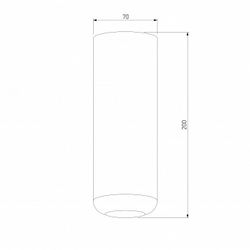 Накладной светильник Elektrostandard Onde a064197