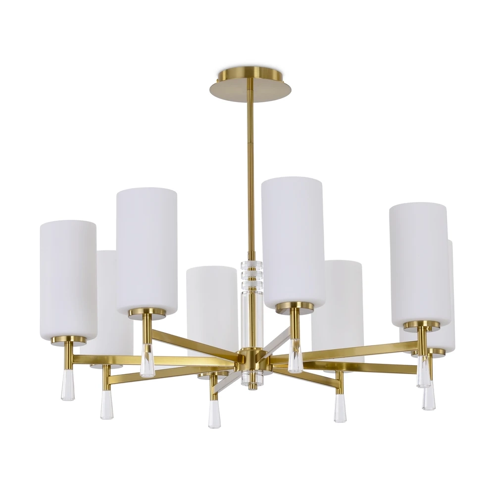 Люстра на штанге Freya CHIC FR2031PL-08BS