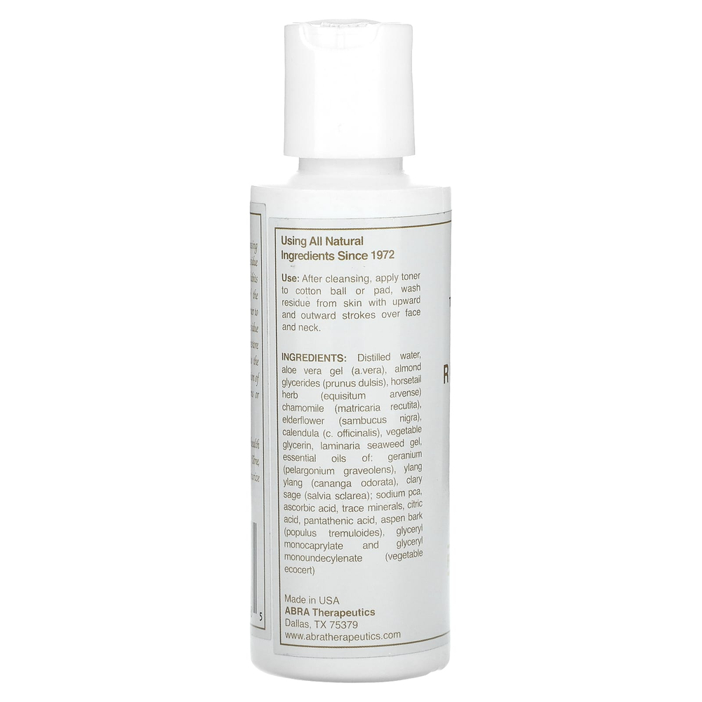 Abra Therapeutics, Восстанавливающий тоник, мускатный шалфей и герань, 120 мл (4 жидк. унц.)