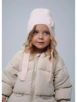 Шапка-чепчик для девочек на осень
