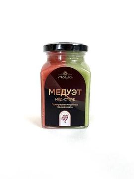 Медуэт Прекрасная клубника /Свежая мята, 340 г