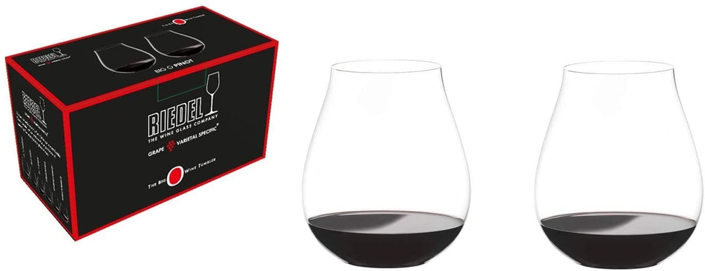 Набор из 2-х бокалов для красного вина O Wine Tumbler New World Pinot Noir 762 мл Riedel