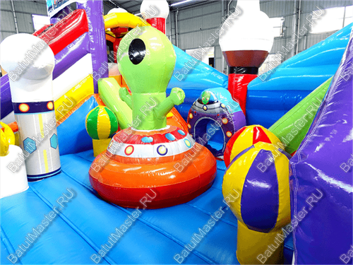 Коммерческий надувной батут "Инопланетяне"