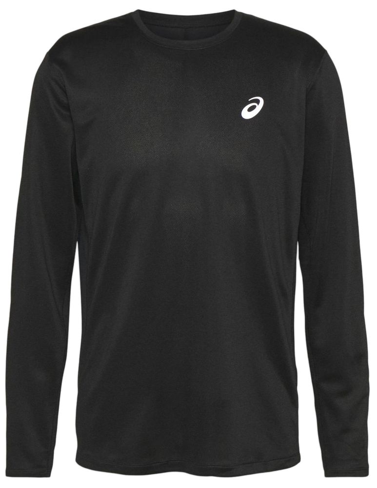 Мужская теннисная футболка теннисная Asics M LS Tee PR - performence black