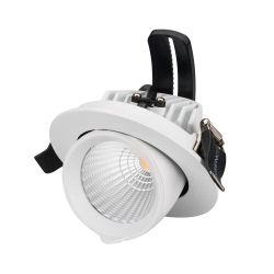 Светильник LTD-EXPLORER-R100-12W Warm3000 (WH, 38 deg) (Arlight, IP20 Металл, 3 года) 024026