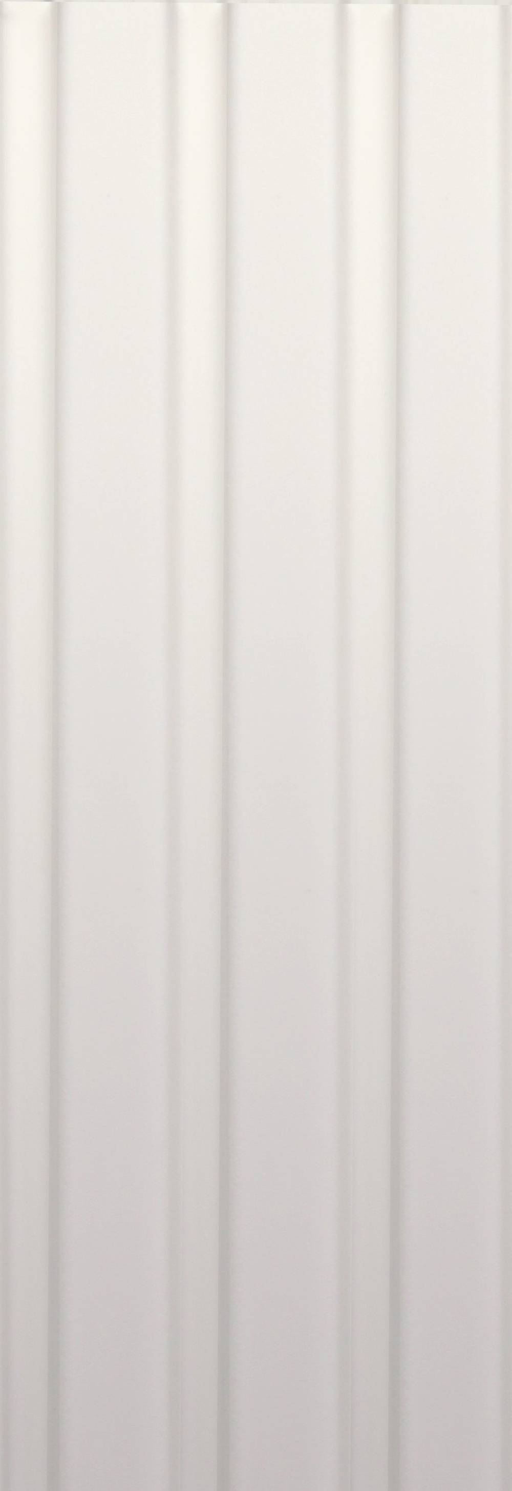 Реечная панель 3Д Prof ПВХ М Белый 120х2950 мм