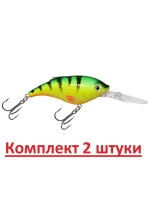 Воблер для рыбалки ТОЛСТЯК DR 66mm,