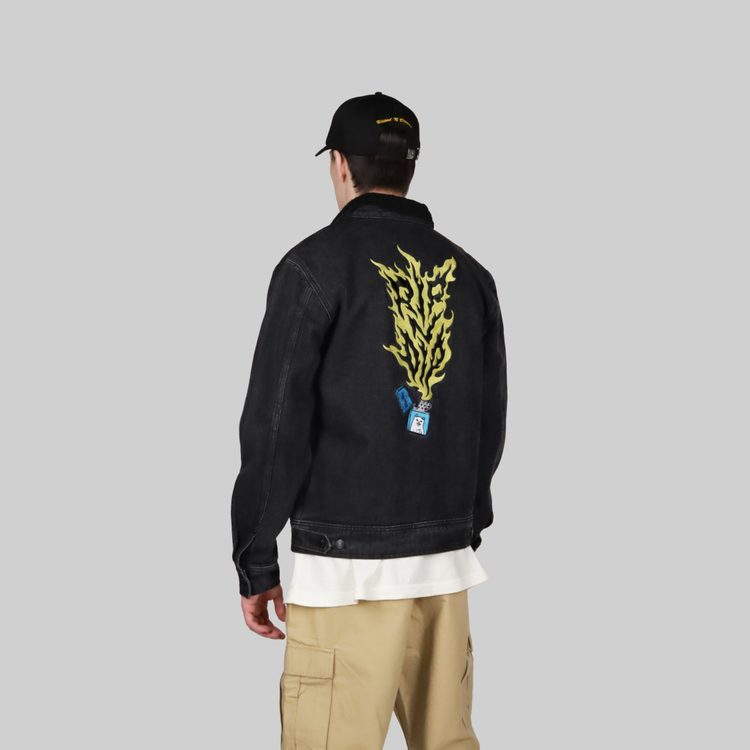 Куртка мужская Ripndip Ripnlit Denim артикул:RND9901 - купить в магазине Дайс