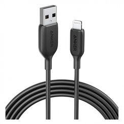 Кабель Anker PowerLine III USB-A - Lightning 1.8 м (A8813H11) черный