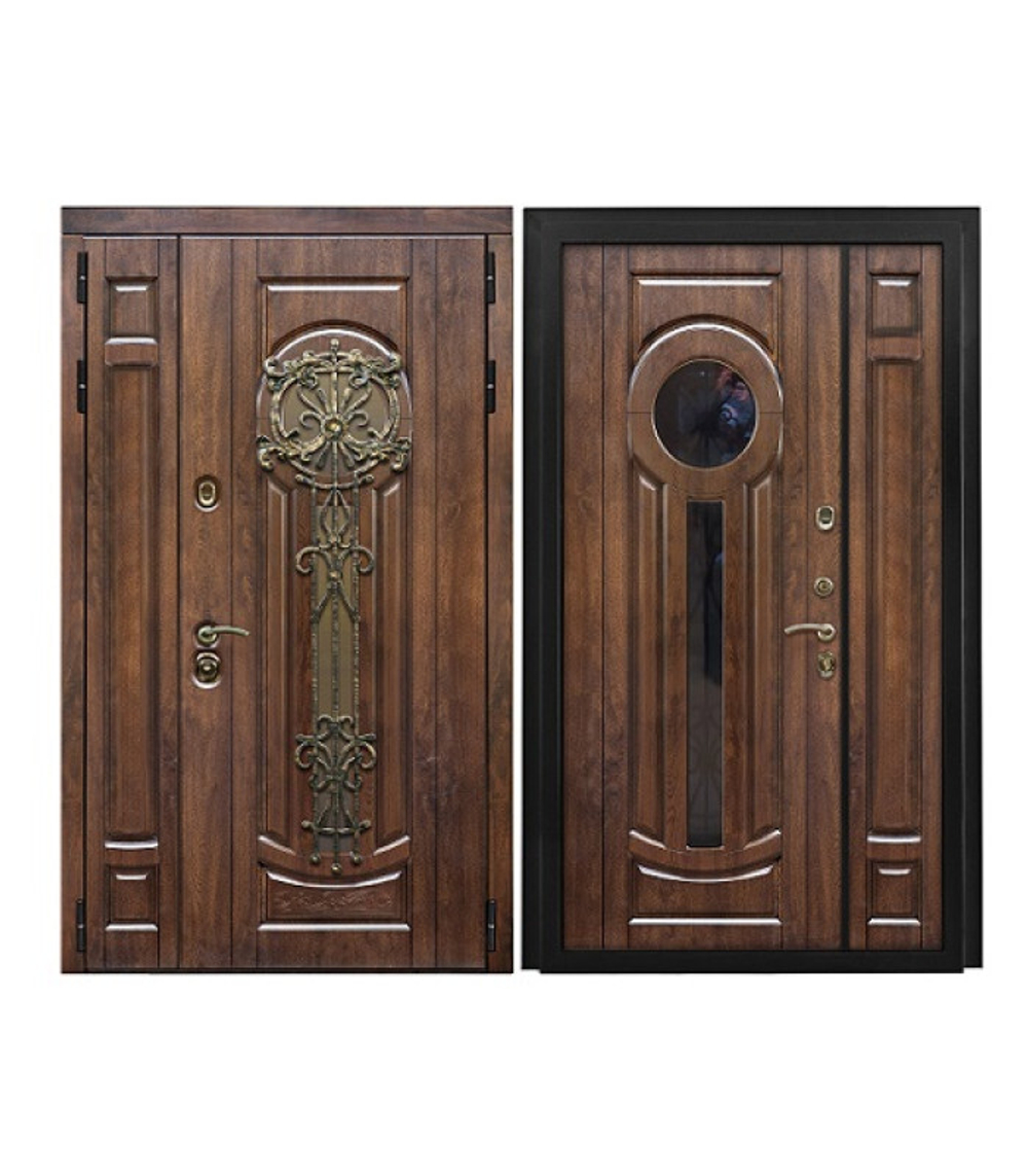 Дверь Входная двухстворчатая АФИНА