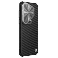 Чехол от Nillkin из арамидного карбона (кевлар) для Huawei Pura 70 Ultra, серия CarboProp Magnetic Case, с поддержкой беспроводной зарядки