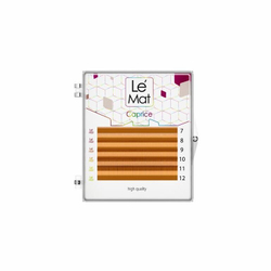 Ресницы цветные LeMat Neon Orange MIX 6 линий