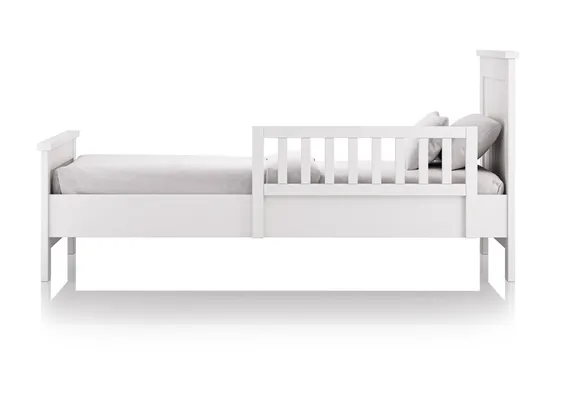 Кровать подростковая Wood (белый)