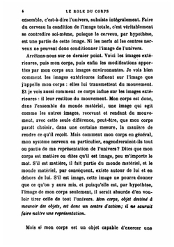 Matière et mémoire, essai sur la relation du corps a l'esprit | Henri Bergson