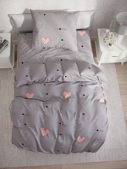 Простынь на резинке Полисатин Мечта "Фрея" 90x200 см