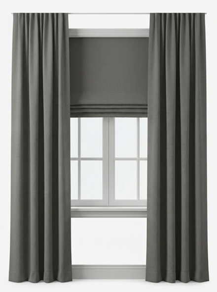 Комплект штор из ткани blackout Ecobella арт. Efes col. 118