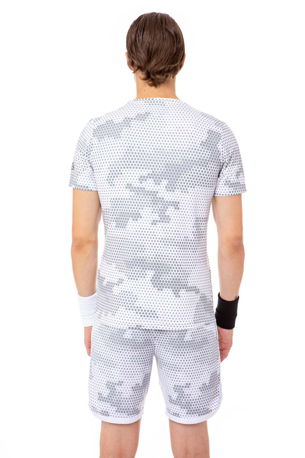 Мужская теннисная футболка Hydrogen Tech Camo Tee - белый