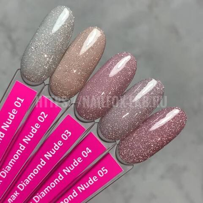 LOVELY Гель-лак Diamond Nude 04 (светоотражающий), 7 ml
