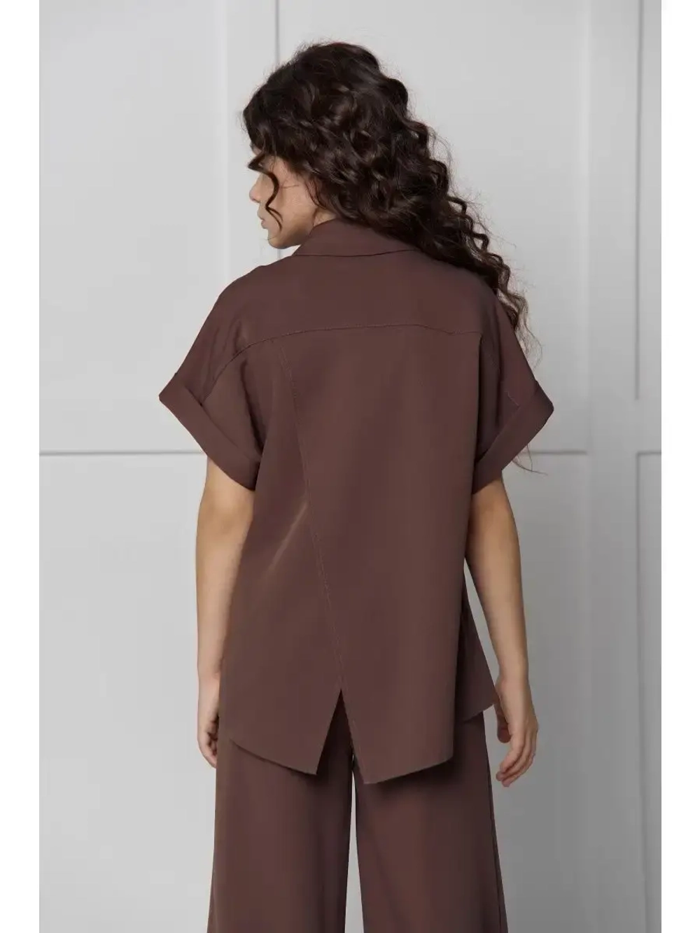 Костюм с брюками палаццо