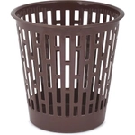 Корзина для мусора Матрица 9л (коричневый)