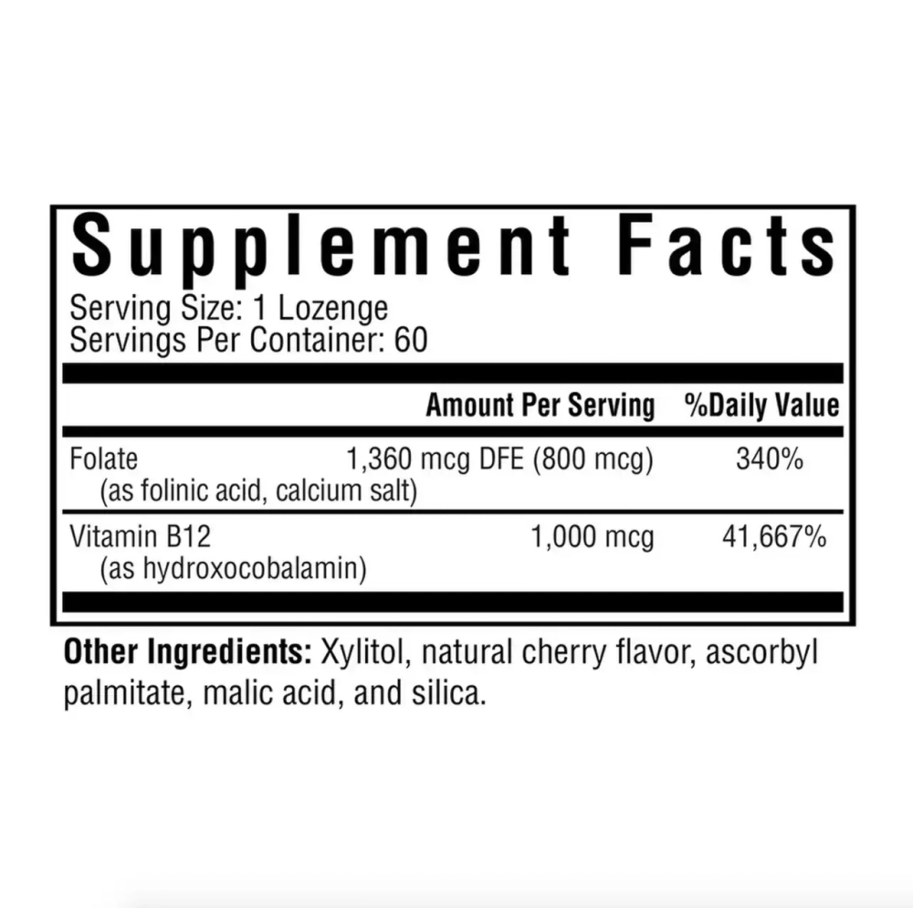 Seeking Health - Hydroxo with Folinic Acid 60 capsules