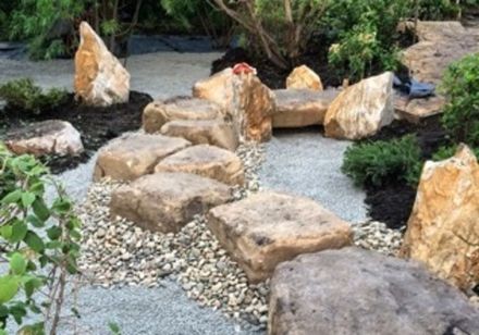 Large stones boulders for landscape