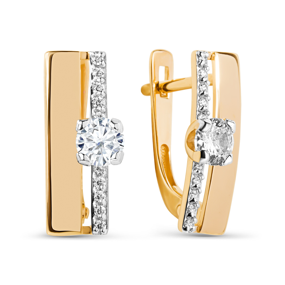Серьги из золота 585 пробы