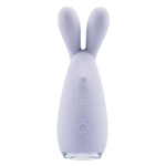 Сиреневый мини-вибратор Reba с мягкими ушками (Цвет: сиреневый)