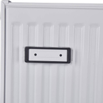 Радиатор панельный профильный ROMMER Compact тип 21 - 500x1200 мм (подкл.боковое, белый)